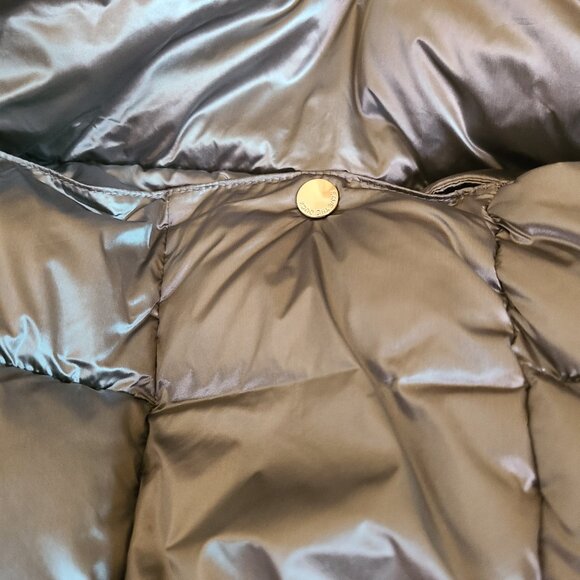 SAVE THE DUCK Silver Kimia Diamond Quilt Jacket - Size Large NWT - Picture 10 of 13